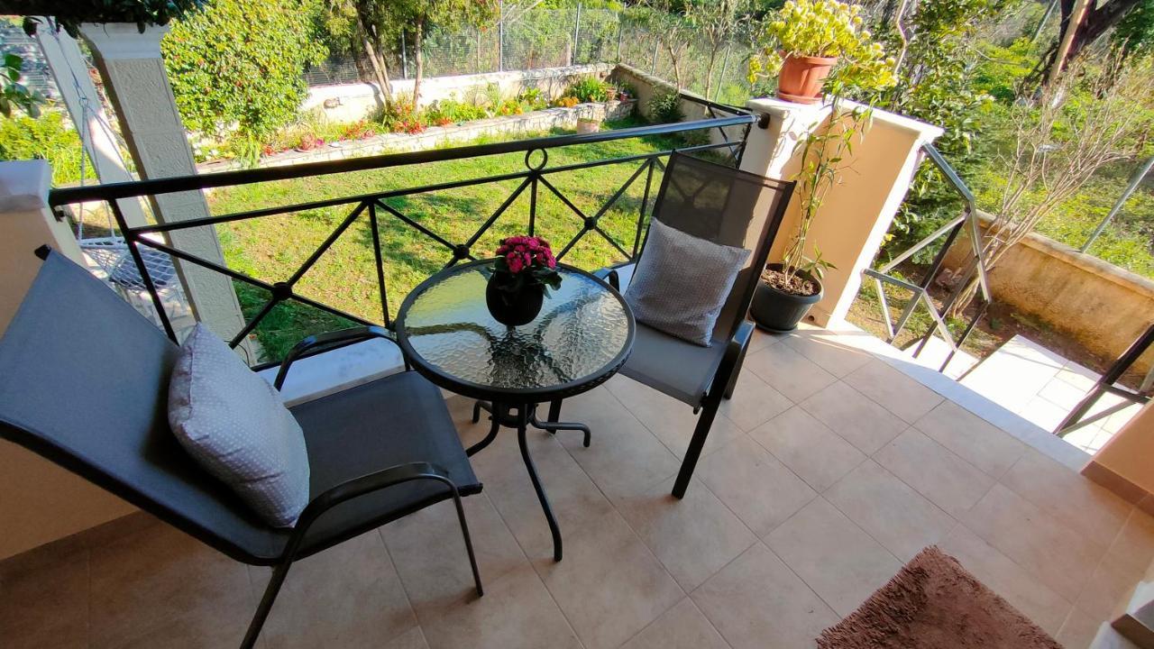 The Garden House Corfu Apartment Alepou ภายนอก รูปภาพ